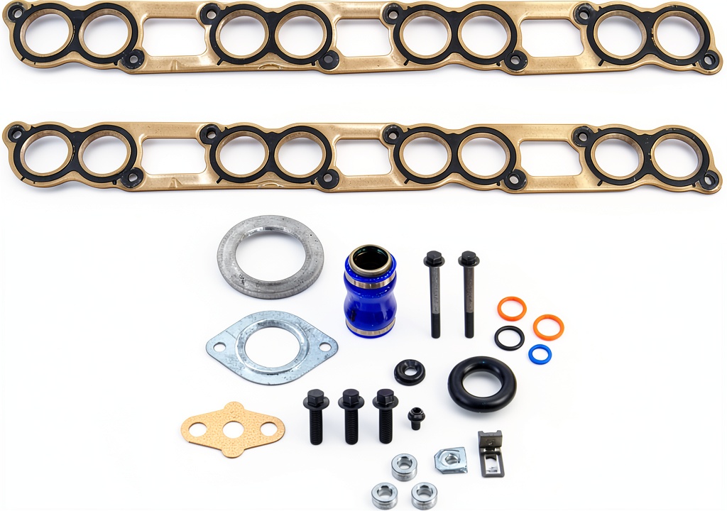 TRQ EGR Cooler Gasket Set for Automotive Replacement