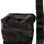 Fuhiueos Brass Shell Catcher Black Nylon Mesh Paintball Bag-1
