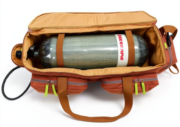 Acecare PCP Air Tank Backpack Large 12L Capacity Multiple Pouches-8