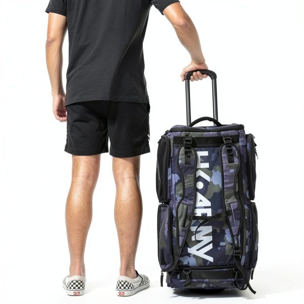 HK Army Expand Roller Gearbag 75L Soft Shell with Adjustable Straps,-1
