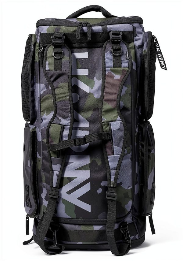 HK Army Expand Roller Gearbag 75L Soft Shell with Adjustable Straps,-2