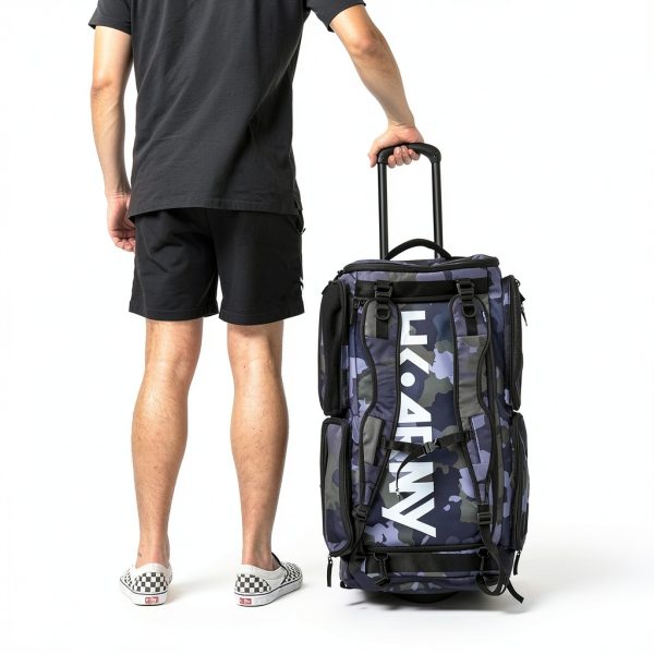 HK Army Expand Roller Gearbag 75L Soft Shell with Adjustable Straps,-3