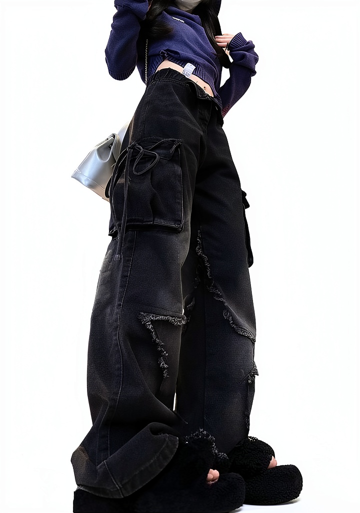 multi pocket jeans