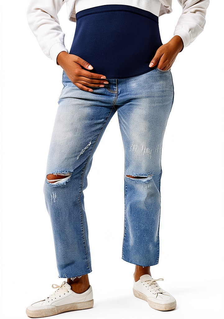 frayed hem jeans